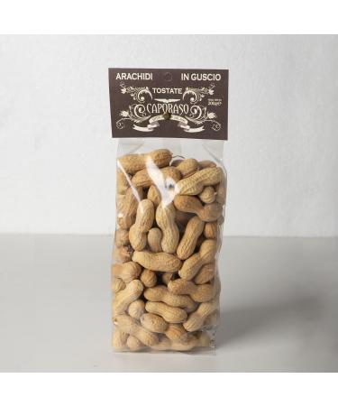 Caporaso dal 1960 Shell peanuts nuts natural dried fruit (200 grams)