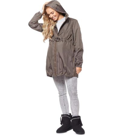 Be Mammy Women's Maternity Jacket BE20-213 | Size 12 Khaki | Stylish & Comfortable - Buy Online on GoSupps.com