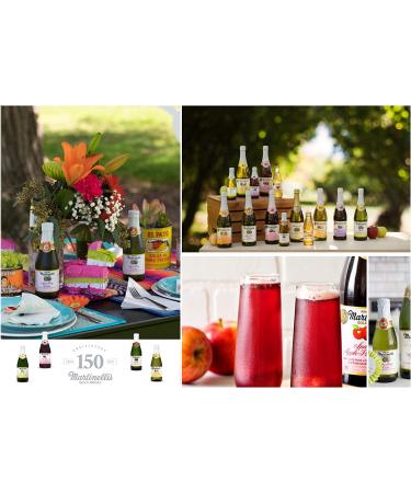 Martinelli's Sparkling Red Grape Juice 8.4 oz. - Pack of 12 Bottles | Non-Alcoholic Beverage - Buy Online on GoSupps.com
