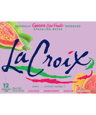 La Croix Eau p tillante goyave Sao Paulo 35 ml (lot de 12) Guava Sao Paolo - Buy Online on GoSupps.com