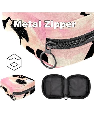 Large Elephant Giraffe Storage Bags for Women's Bandages & Menstrual Cups - Colorful Zippered Inserts for Tampons Panty Liners & Period Care - Buy Online on GoSupps.com