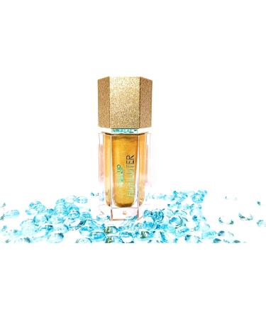 Glam'Up Paris Liquid Highlighter - Light Liquid Highlighter - Beauty Glow Highlight - Waterproof Highlighter for Face or Body - Cream Texture - Long-Lasting - No. 1 - Gold - Buy Online on GoSupps.com