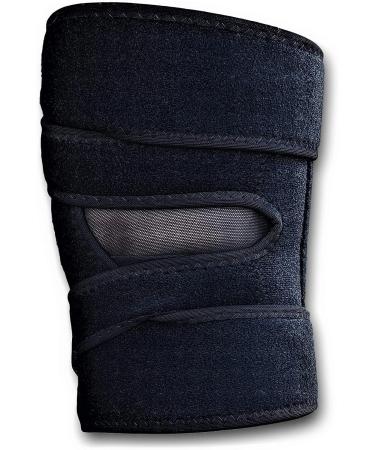 RiptGear Open Patella Knee Brace - Adjustable Side Straps - Reduce Pressure - Medium Left - Buy Online on GoSupps.com