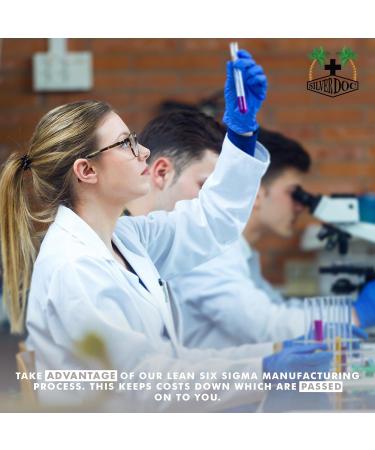 Silver Doc Colloidal Silver Hydrosol Dropper Natural Alternative & Immune Support More Effective Than Any Colloidal Product 2-4oz Dropper Bottles Silver Hydrosol Drops - Buy Online on GoSupps.com