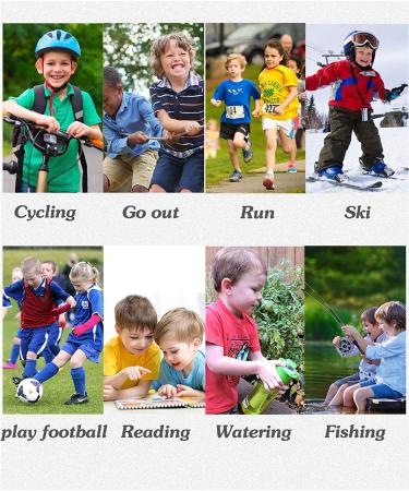 6 Pack Kids Face Mask Set | Washable, Adjustable & Breathable | Back to School Supplies Gift - Grey - Buy Online on GoSupps.com