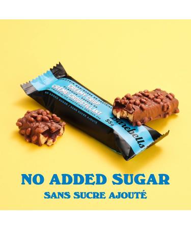 Barebells Protein Bars Creamy Crisp - 12 Count 1.94oz Bars with 20g of High Protein - Chocolate Protein Bar with 1g of Total Sugars - Perfect on The Go Protein Snack & Breakfast Bar Creamy Crisp 12 Count (Pack of 1) - Buy Online on GoSupps.com