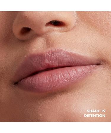 NYX Powder Puff Lippie Lip Cream Liquid Lipstick - Detention (Deep Plum) 0.40 Fl Oz - Buy Online on GoSupps.com