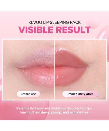 Klavuu Lip Mask Sleeping Pack (0.7oz) Overnight Deep Hydrating Korean Lip Balm Treatment for Very Dry Chapped Lips | Lip Lightening & Plumping with Instant Hydration | Gentle Exfoliating (Berry) - Buy Online on GoSupps.com