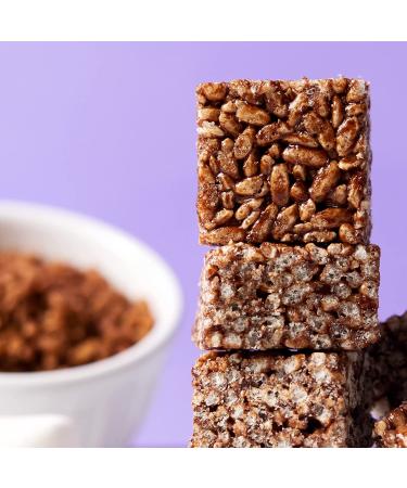 HighKey Sugar Free Protein Crispy Treats - Keto, Low Carb & Gluten Free Snack | Healthy High Protein Bar (7.05oz) - Buy Online on GoSupps.com
