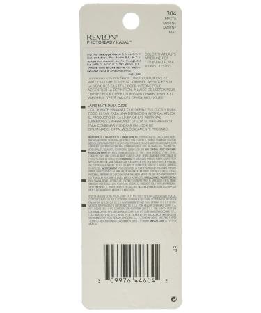 Revlon PhotoReady Kajal Eye Pencil in Matte Marine - Long-lasting Formula for Intense, Smudge-proof Eye Makeup - Buy Online on GoSupps.com