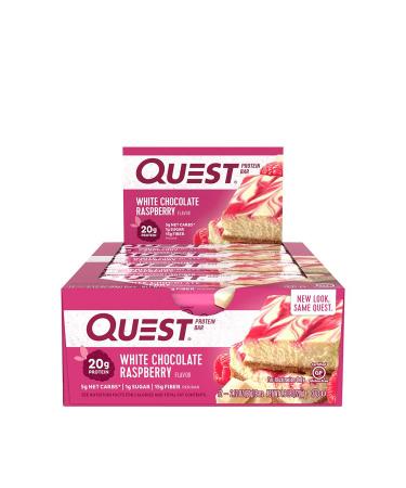 Quest Nutrition Quest PrePost Workout Bars - White Chocolate Raspberry 12 Bars