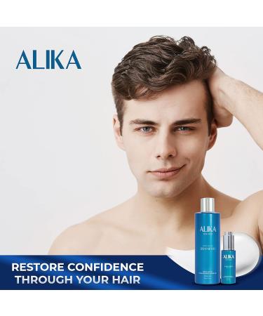 ALIKA Combo Shampoo & Serum Set for Men's Hair Growth | Boost Hair Loss Treatment | Suitable for All Scalp Types - Buy Online on GoSupps.com