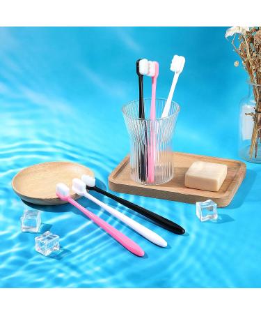 Ouligay Nano Toothbrush Set - 6 Soft Bristle Brushes with 20 000 Micro Bristles for Gentle Care | Ideal for Adults & Children with Sensitive Gums & Gum Recession - Buy Online on GoSupps.com