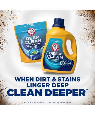 ARM & HAMMER Deep Clean Stain Formula Liquid Laundry Detergent 102 fl oz 68 Loads | Best International Shipping - Buy Online on GoSupps.com