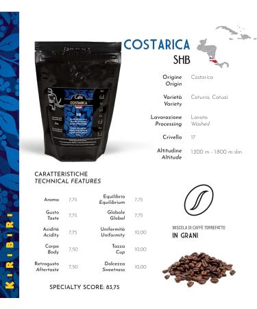 KIRIBIRI Single Origin Specialty Coffee 100% Arabica Beans - Pack of 4 x 250g Artisan Roasted - Origins: Colombia Costa Rica Organic Peru Ethiopia - Buy Online on GoSupps.com