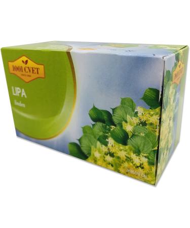  UPSY Alpine Mountain Herbal Tea Linden Herbal Tea 4 Packs of 20 Bags (80 Tea Bags) - Buy Online on GoSupps.com