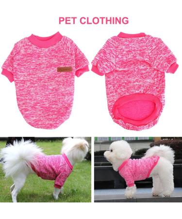 Buy Hualisiji Rose Red Dog Sweater for Small Dogs | Warm Light & Soft Chihuahua Hoodie | Perfect Elastic Knitwear (XL) - Buy Online on GoSupps.com