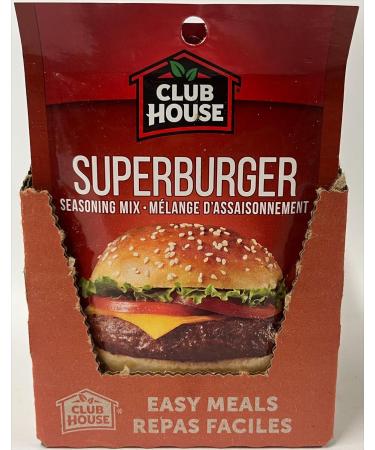 Club House Dry Sauce/Seasoning/Marinade Mix Superburger 25g Case Pack 12 Count - Buy Online on GoSupps.com