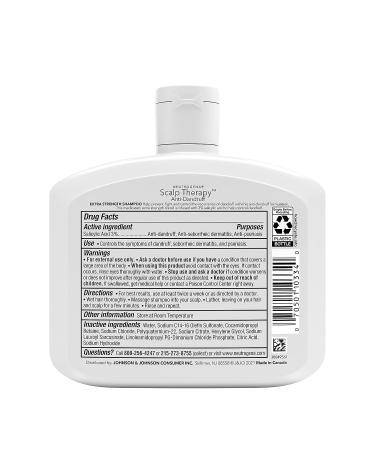 Neutrogena Scalp Therapy Anti-Dandruff Shampoo Extra Strength 3% Salicylic Acid 12 fl oz - Buy Online on GoSupps.com