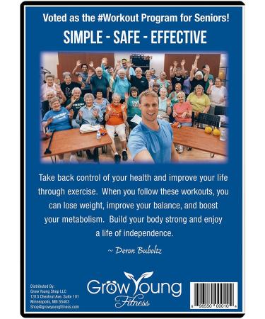 Grow Young Fitness Starter Pack Exercise for Seniors - Low Impact Workouts From Home - Simple  Safe  Effective Workout DVD for Elderly - Buy Online on GoSupps.com
