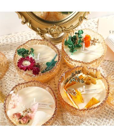 Relaxing Scented Candles for Home | Aromatherapy Jar Candle with Glass Cover - Perfect Gifts for Men & Women (Dried Orange - Buy Online on GoSupps.com