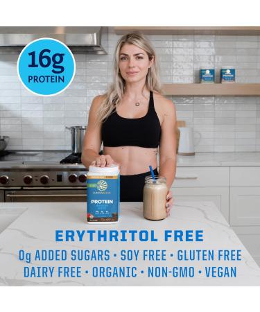 Creatine Powder & Chocolate Organic Plant Based Protein Powder Set | Bundle & Save | Vegan Organic Protein plus Unflavored Creatine Monohydrate (60 Servings Unflavored 32 Servings Chocolate) - Buy Online on GoSupps.com