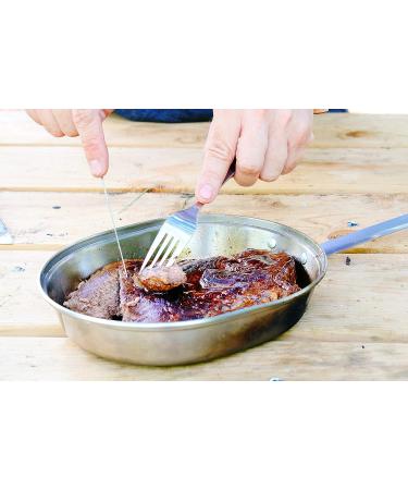 Mastiff Gears 304 Stainless Steel USGI Type Mess Kit | Army Mess Kit for Outdoor Camping & Picnics - Buy Online on GoSupps.com