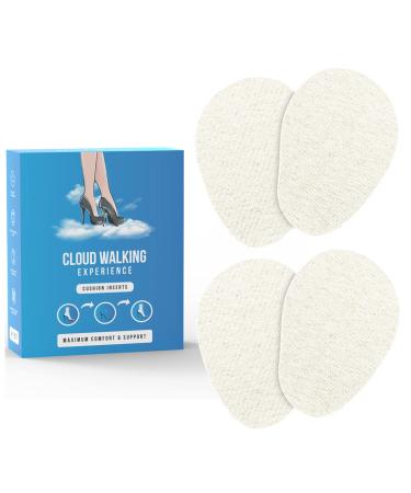 PerseveranX Metatarsal Pads Women - 2 Pairs Premium Ball of Foot Cushions for Women - High Heel Cushion Inserts - Forefoot Cushion Pads for Shoes - Heel Pain Relief Foot Pads for Ball of Feet