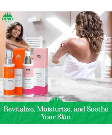 Pino Body Oil - Papaya & Aloe 100ml | Nourishing Moisturizer for All Skin Types | International Shipping - Buy Online on GoSupps.com