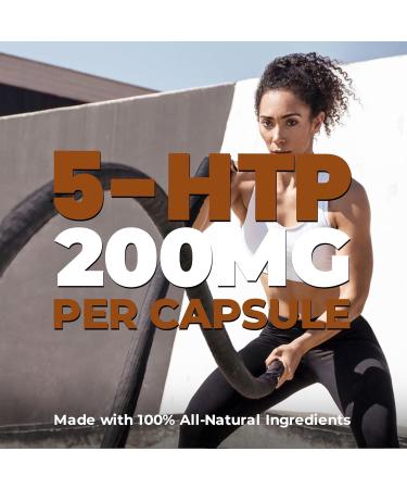 New MAX POTENCY 5htp 200mg Capsules Improved Mood. Stress Relief Brain Function Better Sleep 5-HTP Supplement for Women and Men Increases Energy Non-GMO Vegan Gluten Free. 90 Capsules. 90 count (Pack of 3) - Buy Online on GoSupps.com
