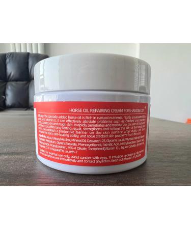 Horse Oil Moisturizing Cream Horse Oil Cream Horse Oil Face Cream Horse Oil Moisture Skin Cream Horse Oil Hand Cream Horse Oil Foot Cream Horse Oil Care Cream (1pcs) - Buy Online on GoSupps.com