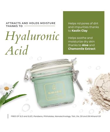 Borghese Advanced Fango Delicato Moisturizing Mud Mask - Gentle Hydration for Delicate Skin | 7.5 Oz | International Shipping - Buy Online on GoSupps.com