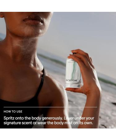 Salt & Stone Body Mist + Sensitive Skin Gel Deodorant Bundle | Santal & Vetiver - Buy Online on GoSupps.com