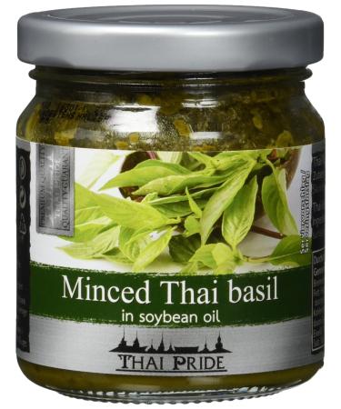 Thai Pride chopped basil in soybean oil 1 x 175 g 175g (1 pack)