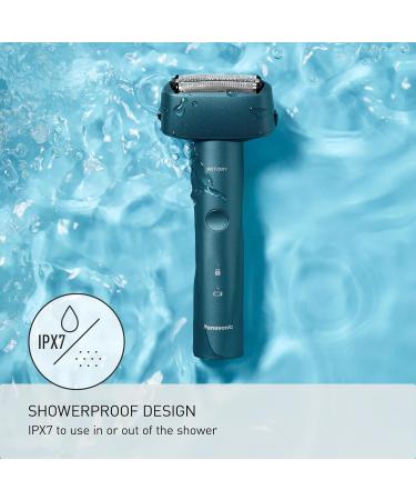 Panasonic Electric Razor for Men - Wet Dry Shaver with 3-Blade USB-C Charging Ergonomic Handle - ES-RM3B-A Blue - Buy Online on GoSupps.com