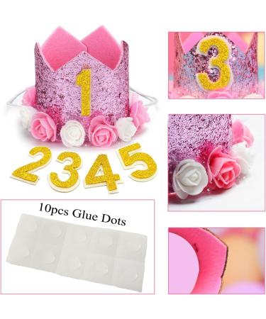 Legendog Dog Tutu Skirt & Birthday Party Supplies - Pink Girl Dog Birthday Outfit with Hat, Bowtie & Dress for Small Dogs - Buy Online on GoSupps.com