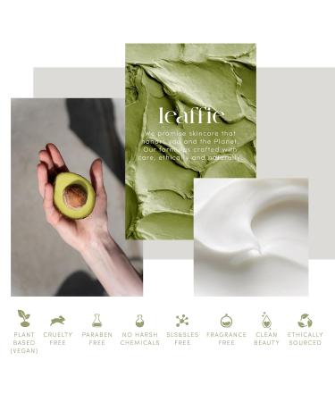 Leaffie Avocado Moisturizing Face Cream Rich Daily Facial Moisturizer with Avocado Jojoba & Botanical Oils 30 ml (1.01 fl oz) - Buy Online on GoSupps.com