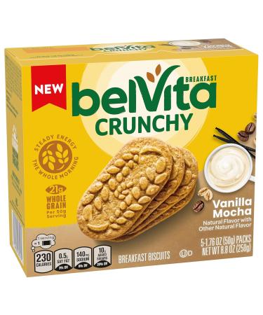 belVita Breakfast Bars Biscuits Vanilla Mocha 6 Boxes of 5 Packs (4 Biscuits Per Pack) - Buy Online on GoSupps.com