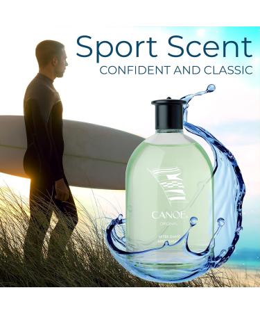 Buy CANOE Aftershave Splash for Men by DANA | 4 fl oz | Classic Sport Scent | Essence of Adventure - International Shipping Available - Buy Online on GoSupps.com