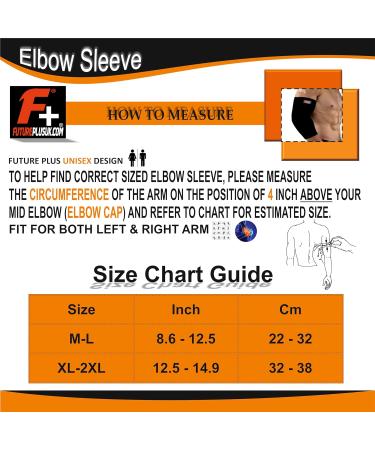 Elbow Support Sleeve Brace - Antislip Arm Support for Tennis & Golfers Elbow Arthritis Tendonitis Relief | Unisex (M-L) - Pain Relief & Comfort - Buy Online on GoSupps.com