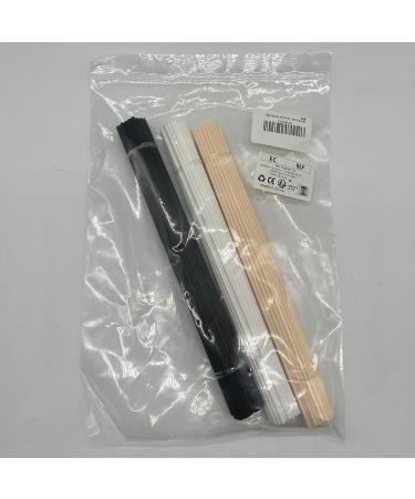 Gativs Diffuser Sticks 150 Pack | Natural Rattan Reed Replacement Sticks for Room Fragrance Diffusers - Black White Beige - 3mm x 24cm - Buy Online on GoSupps.com