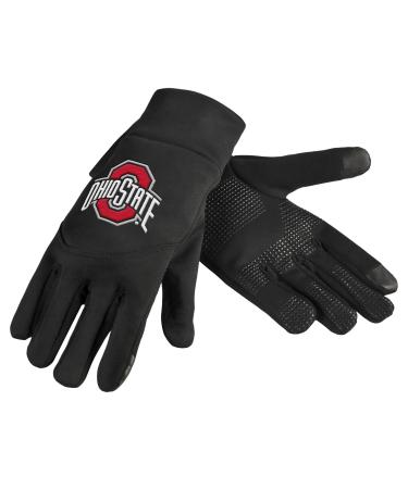 FOCO GLVNH14TXT NCAA Ohio State Buckeyes Unisex High End Neoprene Gloveshigh End Neoprene Gloves, One Size, Team Color