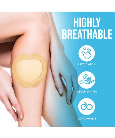 JJ CARE Silicone Foam Dressing [Pack of 5] - 7x7 Sacrum Size with Border - Absorbent Bandages with Showerproof Adhesive - Buy Online on GoSupps.com
