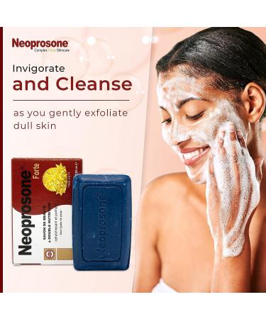 Neoprosone Skin Brightening Soap 2.02 oz - Fade Dark Spots on Body, Knees, Face, Armpits - Buy Online on GoSupps.com