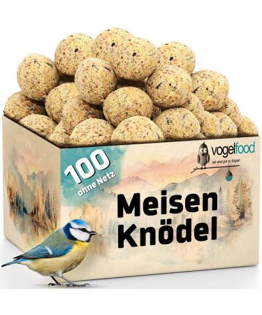 100 fat balls without net brand Vogelfood bird food fat food