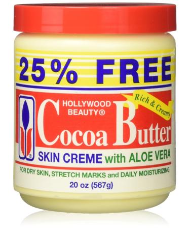 Hollywood Cocoa Butter with Aloe Bonus 20 Ounce
