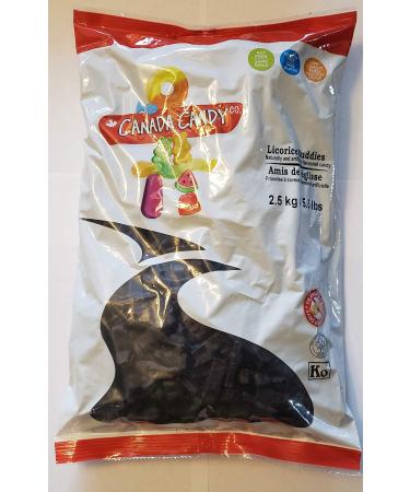 CANADA CANDY Licorice Buddies Licorice 2.5 Kilogram