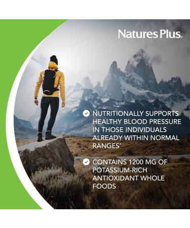 NaturesPlus AgeLoss Blood Pressure Support - 90 Tablets - with Trans-Resveratrol & 1200 mg of Whole Foods - Vegetarian Gluten Free - 30 Servings - Buy Online on GoSupps.com
