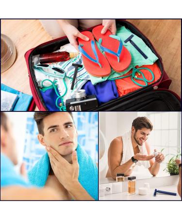 Buy 30 Disposable Safety Razors | Individually Wrapped Twin Blade Razors for Travel Hotels Salons & Home Use - Buy Online on GoSupps.com