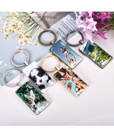 DROLE 30Pcs Pendant Trays Kit | Rectangle Bezels with Glass Cabochon | Jewelry Making Supplies - Buy Online on GoSupps.com